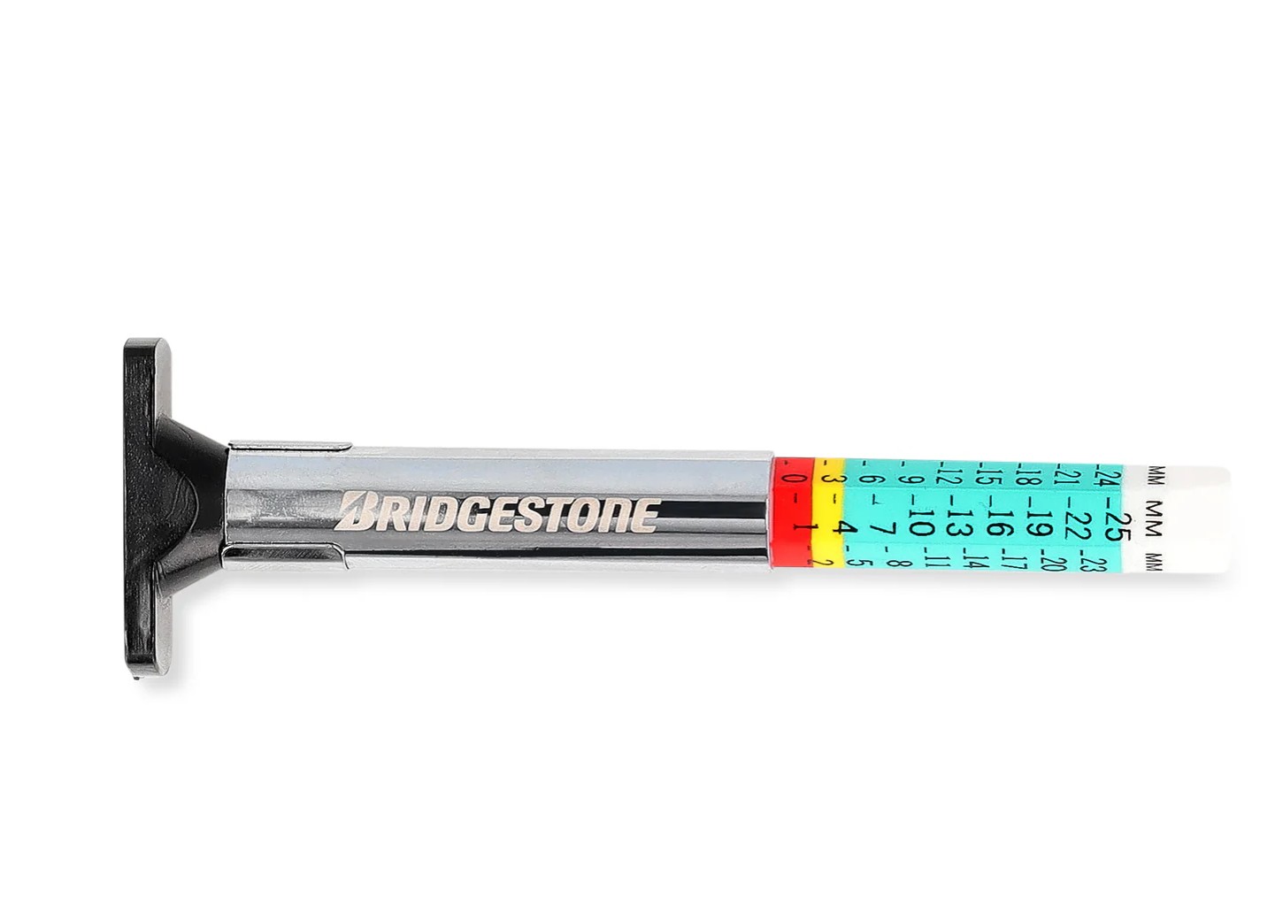 Depth gauge (colour-coded)
