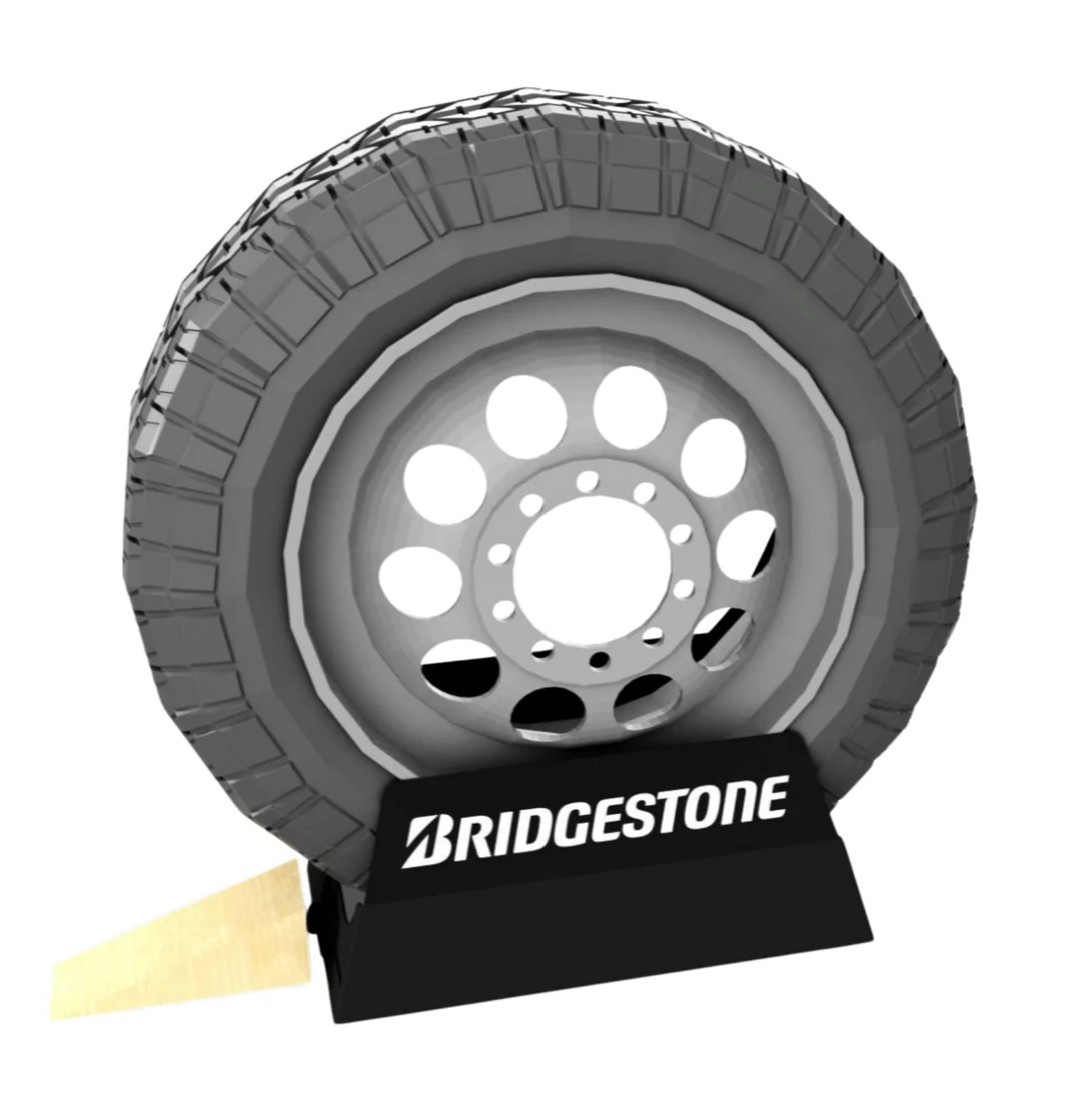 Bridgestone Truck Tyre Display