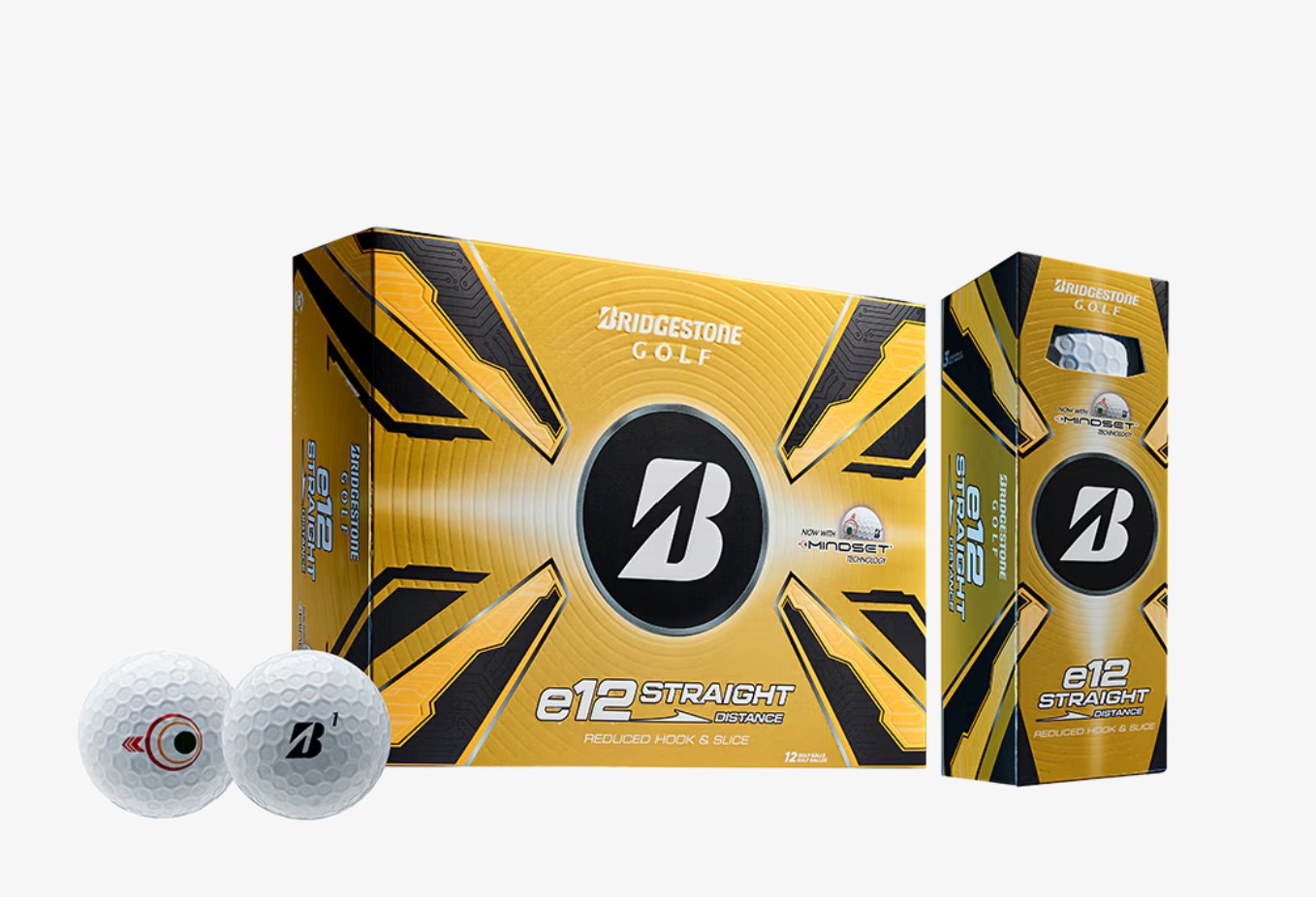 Bridgestone Golf e12 Straight Ball