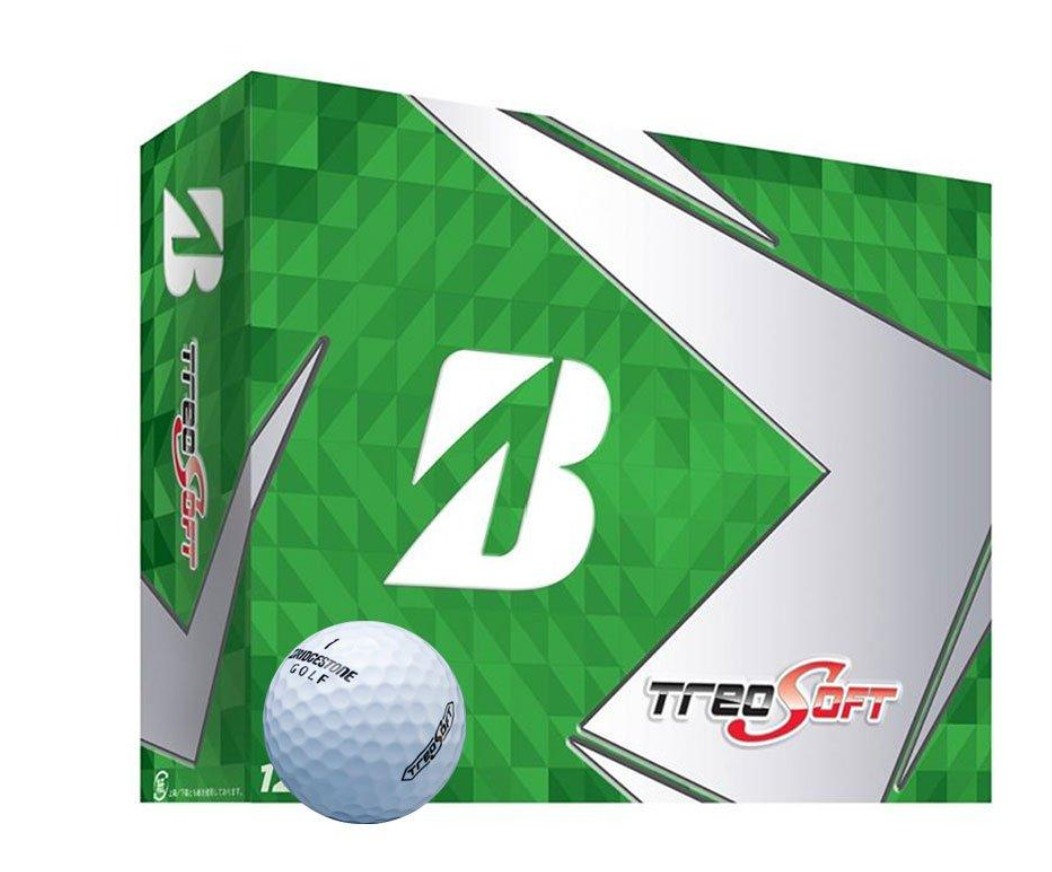 Bridgestone TreoSoft 12 Golf Ball Pack - White